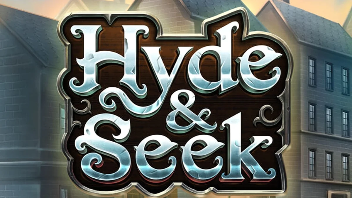 Tela principal do jogo de slot Hyde & Seek com temática gótica